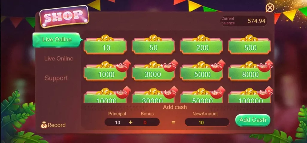 teen patti baaz add money
