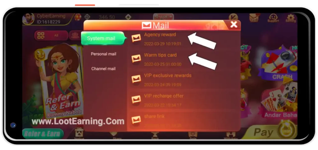 rummy nabob apk mail program