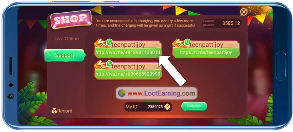 teen patti joy Customer Care Number
