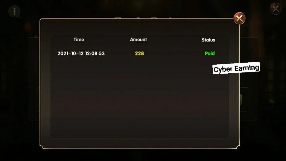 Rummy Carnival payment proof