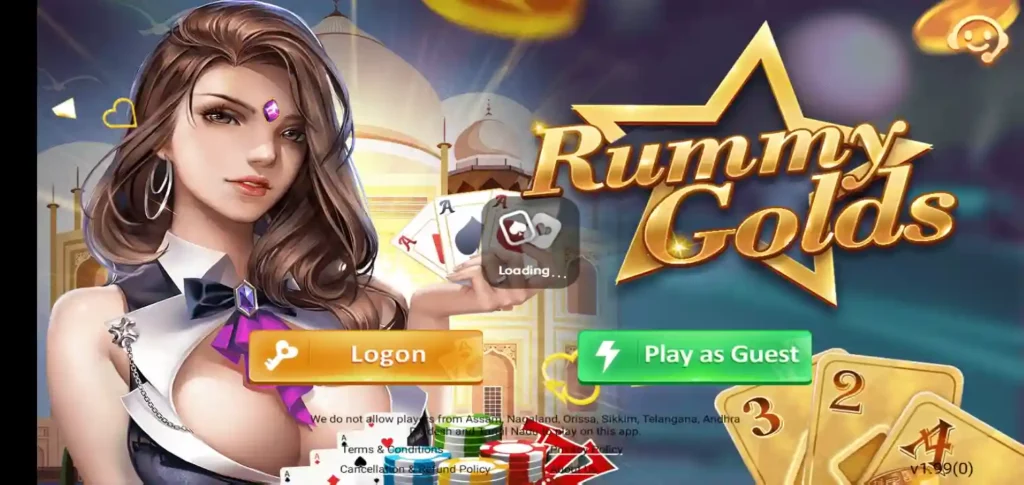 Rummy Golds APK Account Create