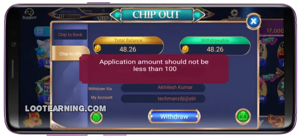 Teen Patti Go Withdrawal