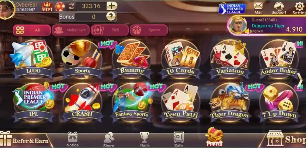 Teen Patti Saloon APJK