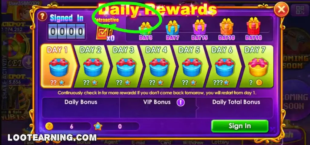 lottery 777 Slots star