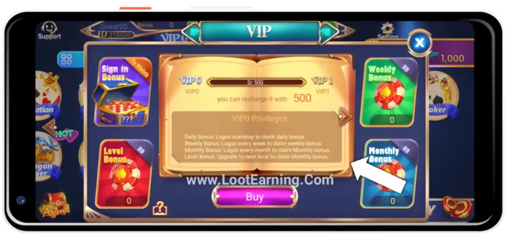 pop teen patti vip program