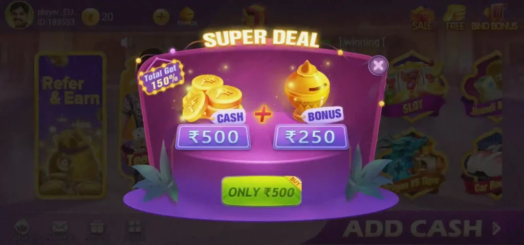 super cash in rummy mod apk