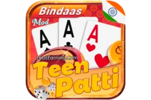 teen patti bindaas mod logo