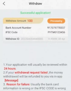 withdrawal Step 4
