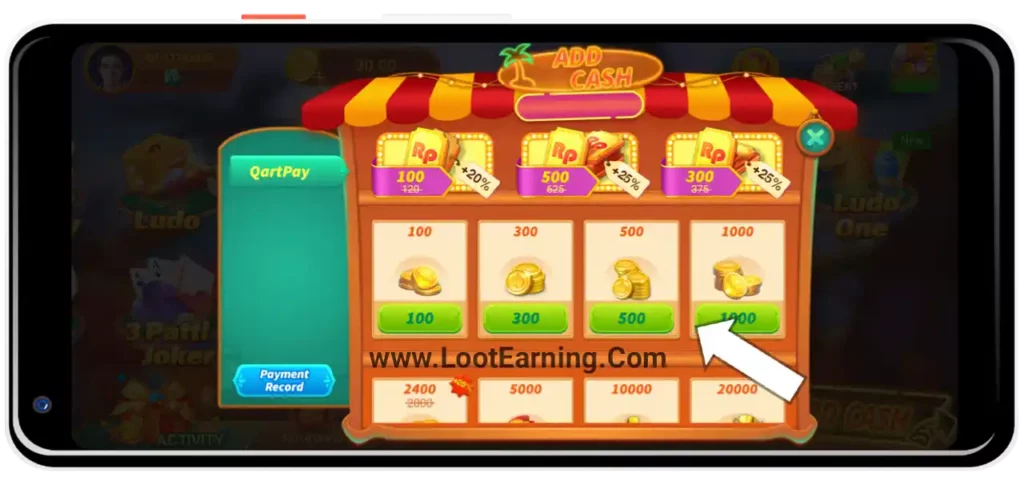 God Cow Rummy Game Add Cash Program