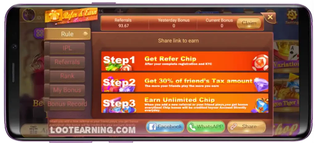 Knox Rummy Refer & Earn