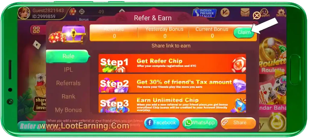 Rummy Drive APK Refer & Earn