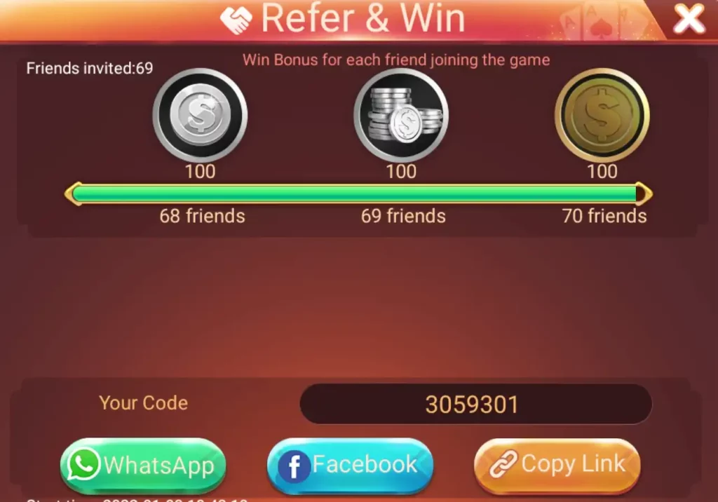 Teen Patti Yes APK Share Program