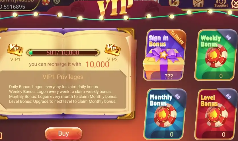rummy nabob vip program