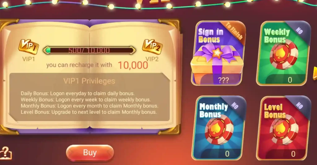 KGF Teen Patti APK VIP Program