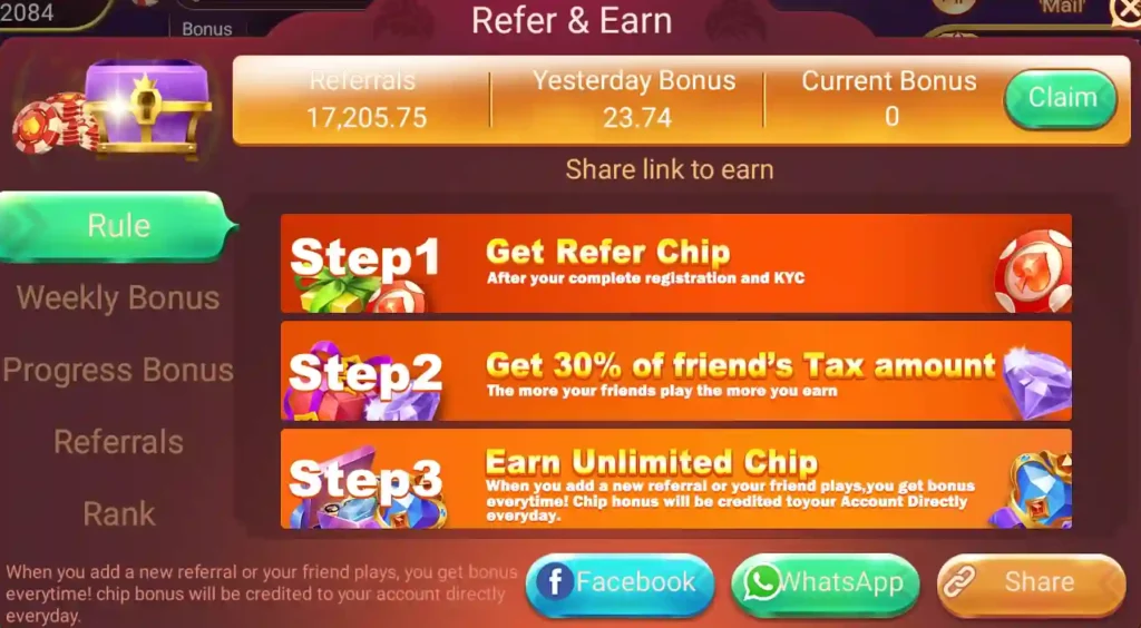 Rummy Loot Mod APK Refer & Earn