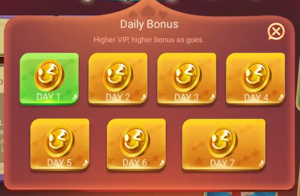 Rummy Ares APK Daily Bonus