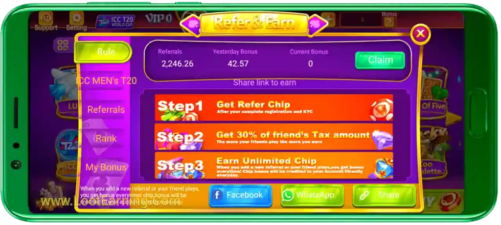 Teen Patti Online APK Refer & Earn
