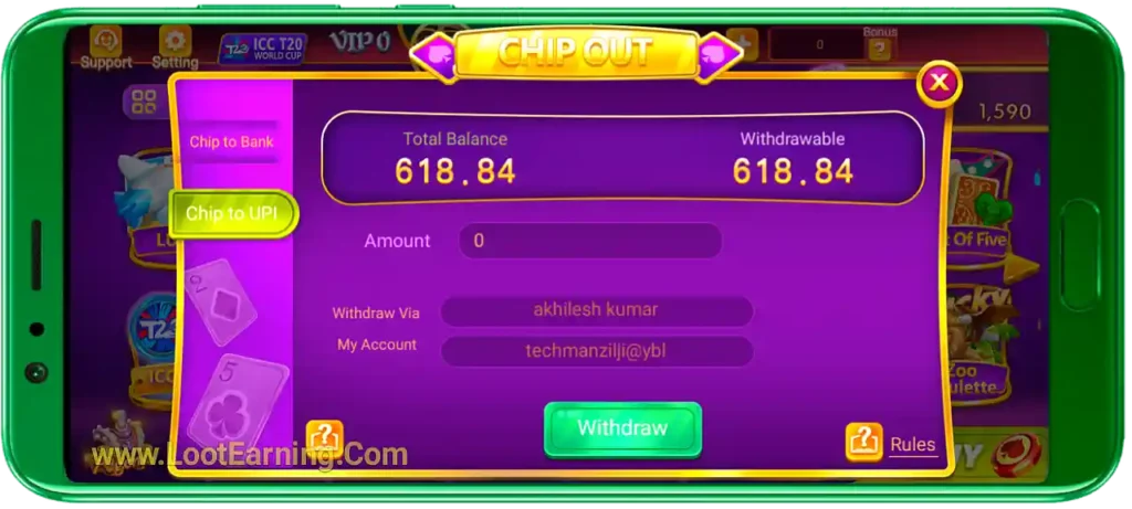 Teen Patti Online App Withdrawal Program