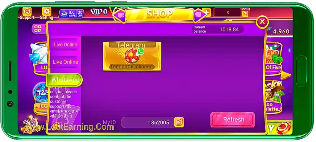 Teen Patti Online App Ranking Program