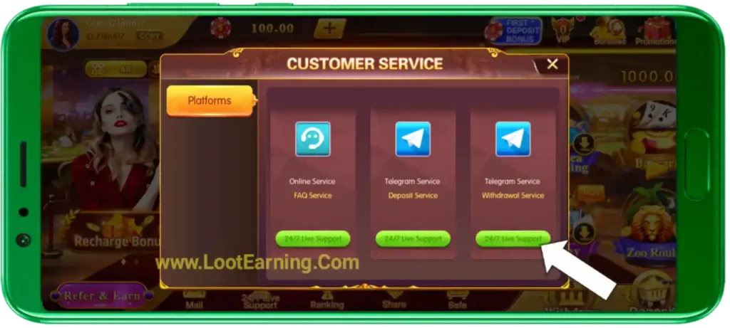 hobi game apk customer support