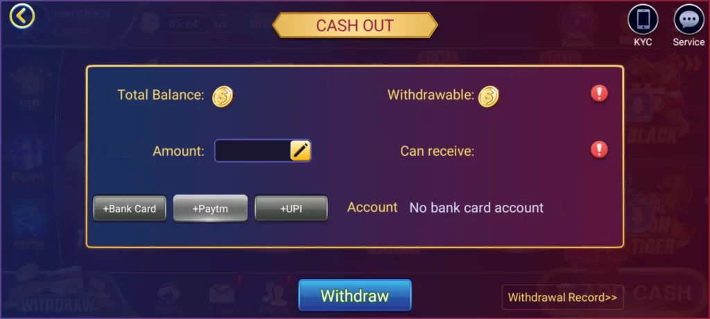 rich me rummy withdraw program