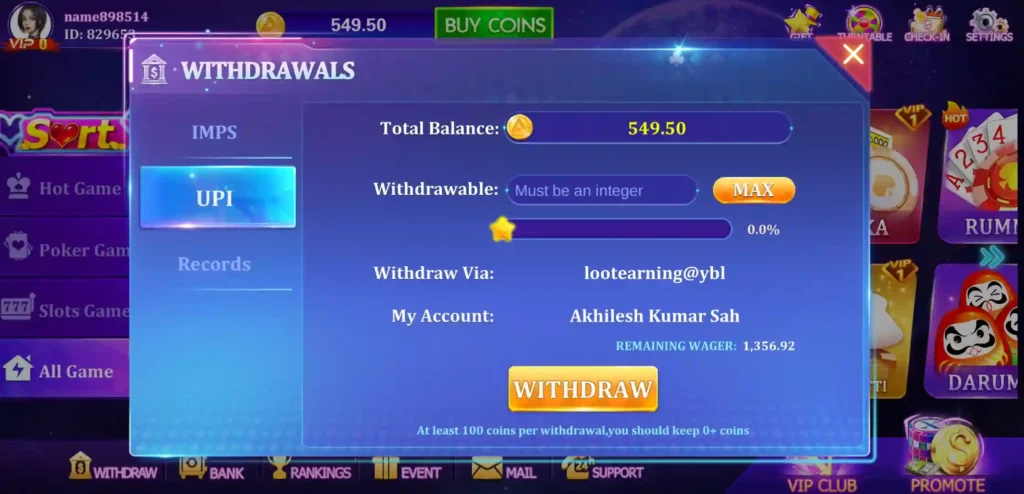 rummy birkin apk withdraw