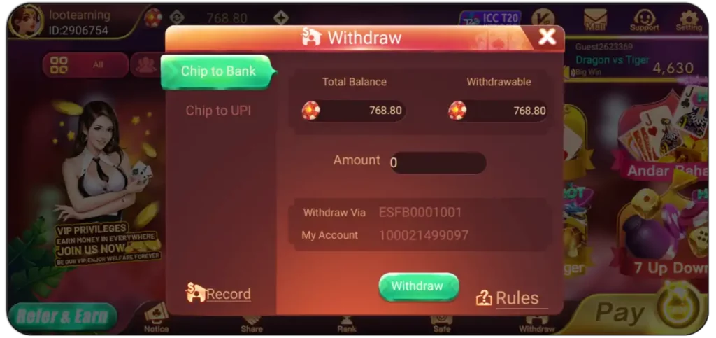 teen patti apk withdraw