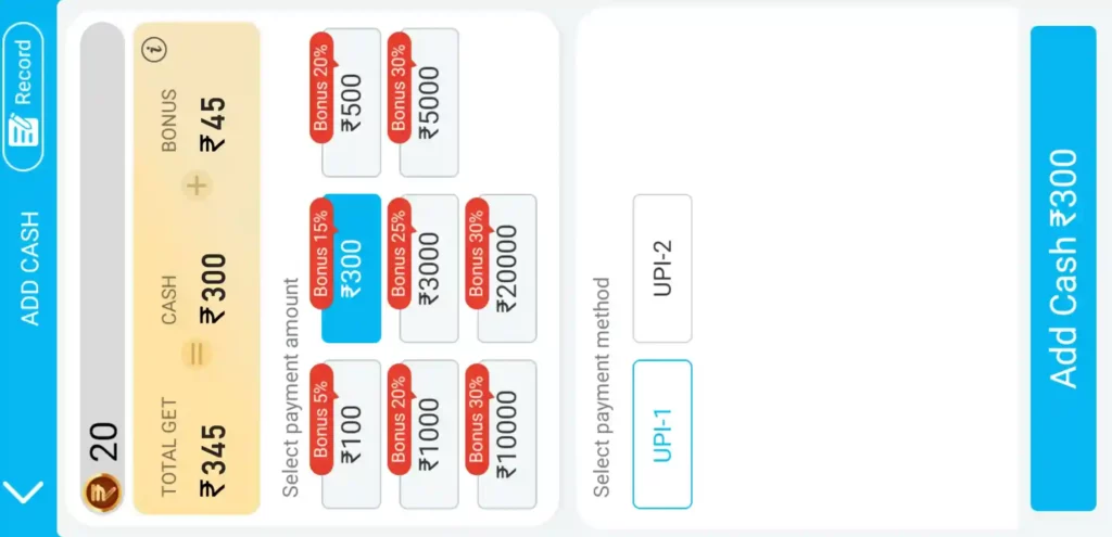 3 Patti Master App Add Cash Program