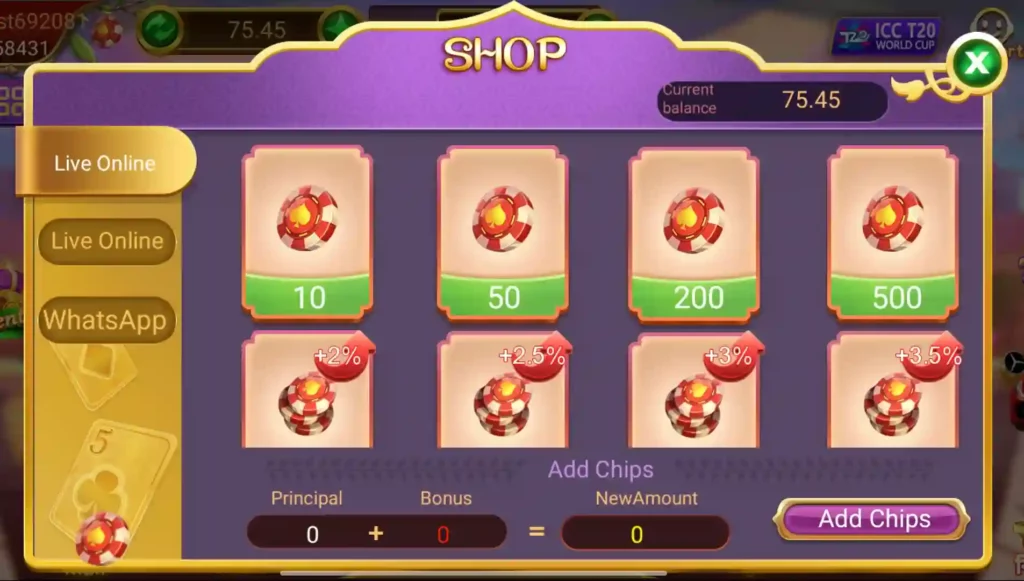 Hello Rummy APK Add Money Program