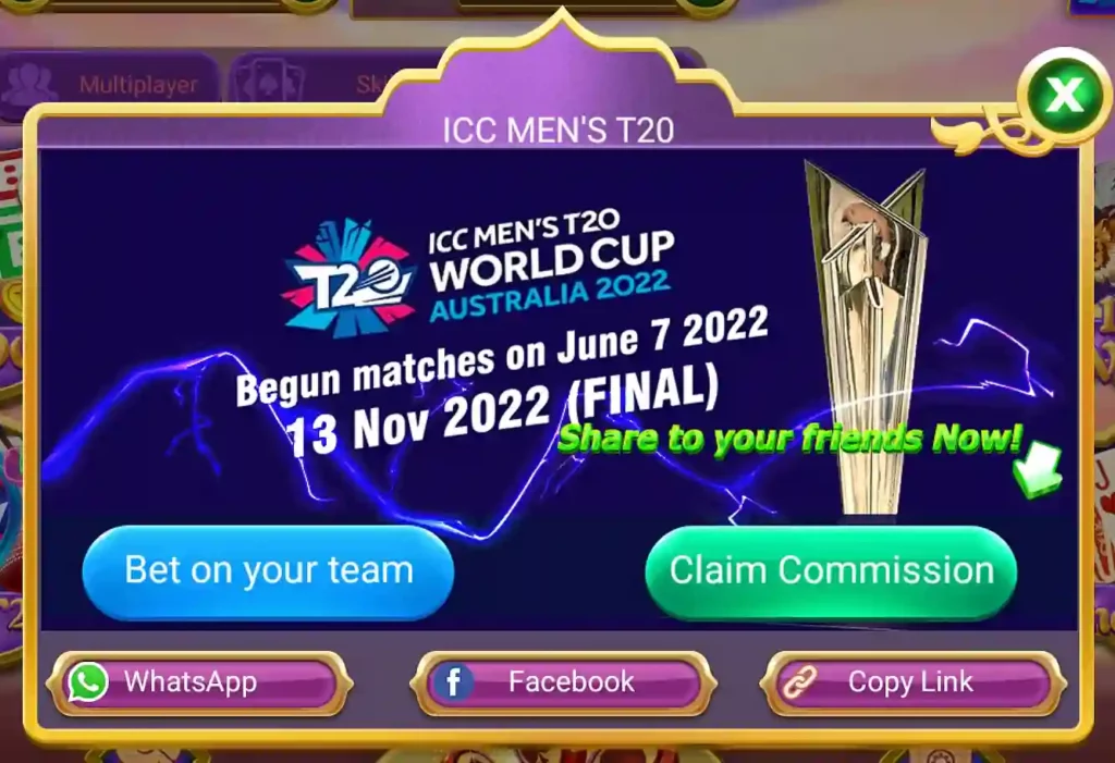 Hello Teen Patti ICC T20