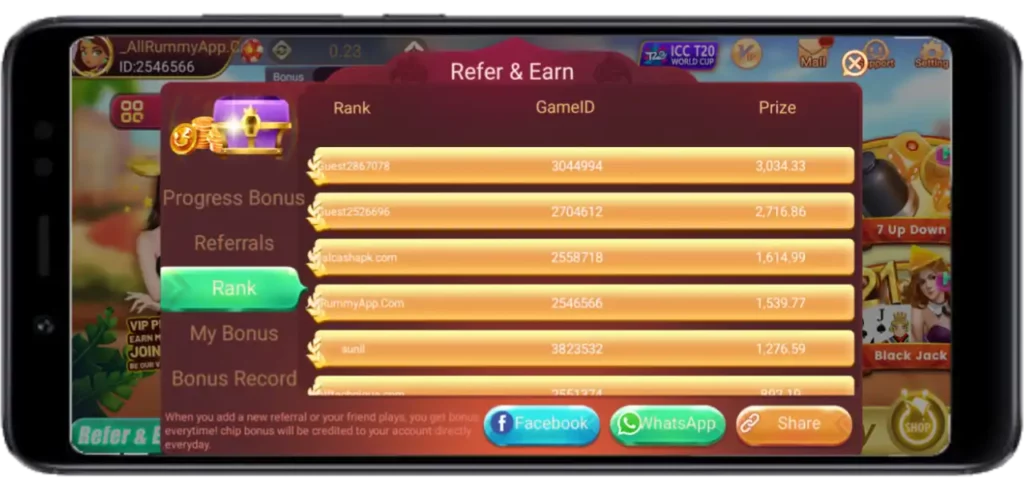 Ranking Program