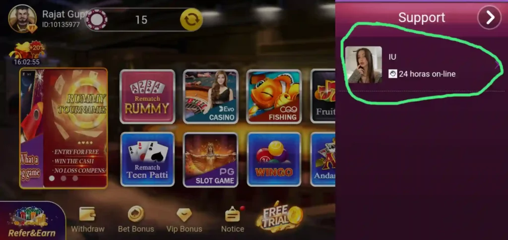 Rummy Speed Customer Support