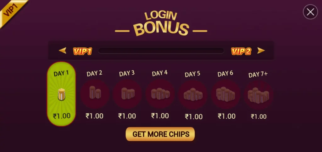 Speed Rummy APK Daily Bonus
