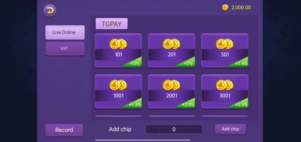 Add Cash - Teen Patti Queen Apk