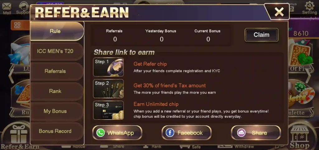 new rummy noble apkrefer & Earn