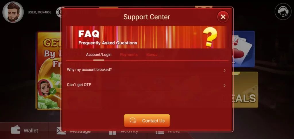 rummy soul App Customer Support