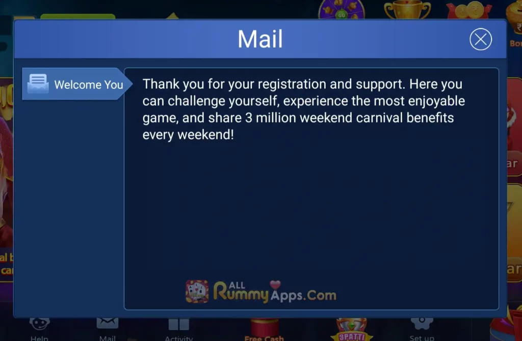 Teen Patti Bobo APK Mail Program